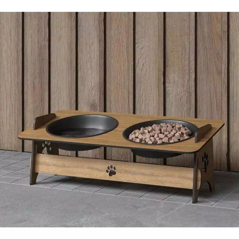 Comedouro Elevado Para Pets 2 TIGELAS