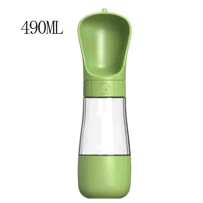 Garrafa De Água Portátil 2 Em 1 490ML Multifuncional