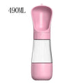 Garrafa De Água Portátil 2 Em 1 490ML Multifuncional